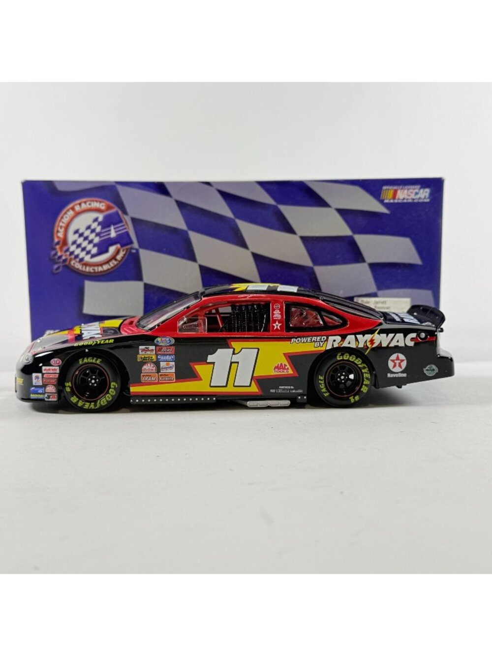 Vintage 1999 Action NASCAR Car 1999 Ford Taurus Dale Jarrett #11 Rayovac